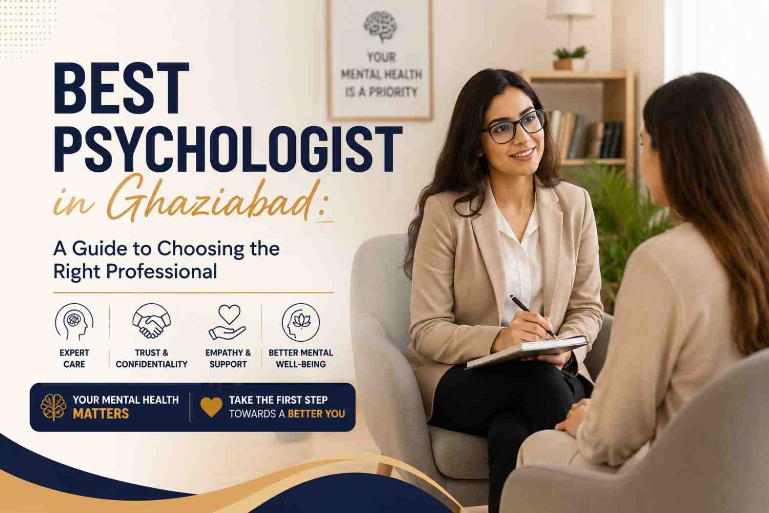 Best Psychologist in Ghaziabad: A Guide to Choosing the Right Professional
