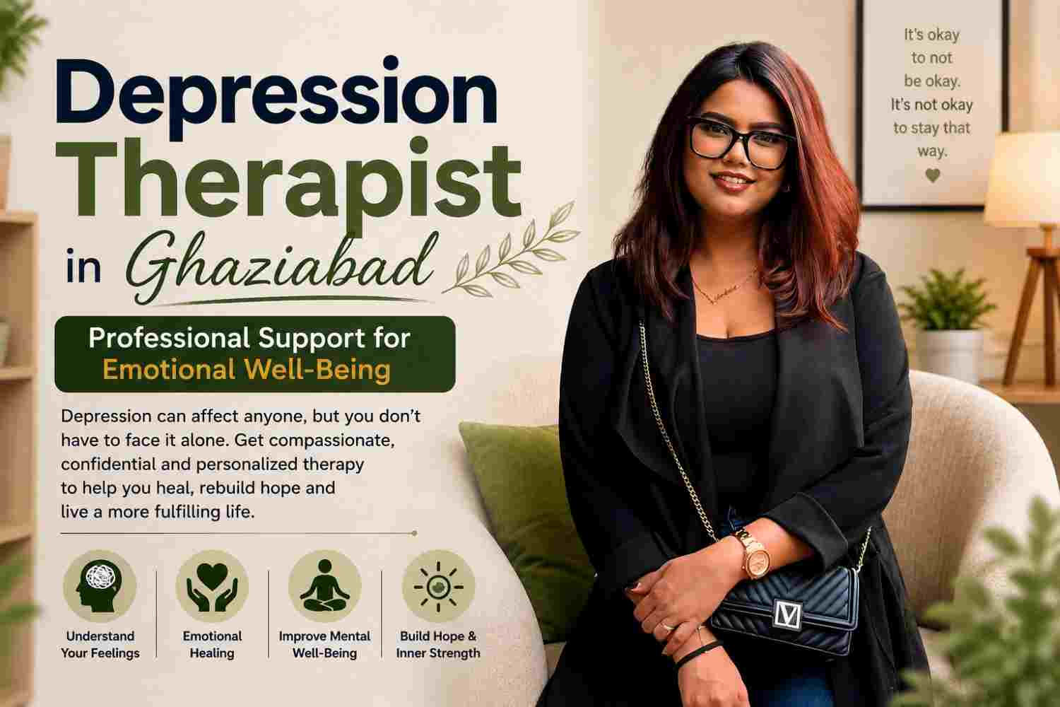 Depression Therapist in Ghaziabad: Professional Support for Emotional Well-Being